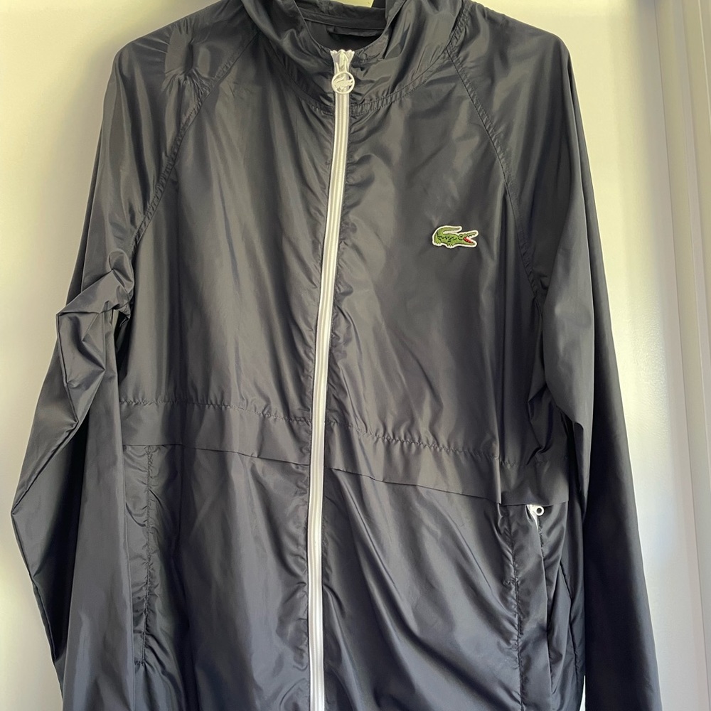NEW LACOSTE 🐊 lightweight 🌧 Rain jacket | size S - Picture 1 of 8